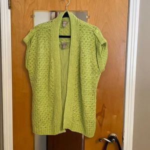 Chico’s 2pc Tank & Sweater Vest (2)